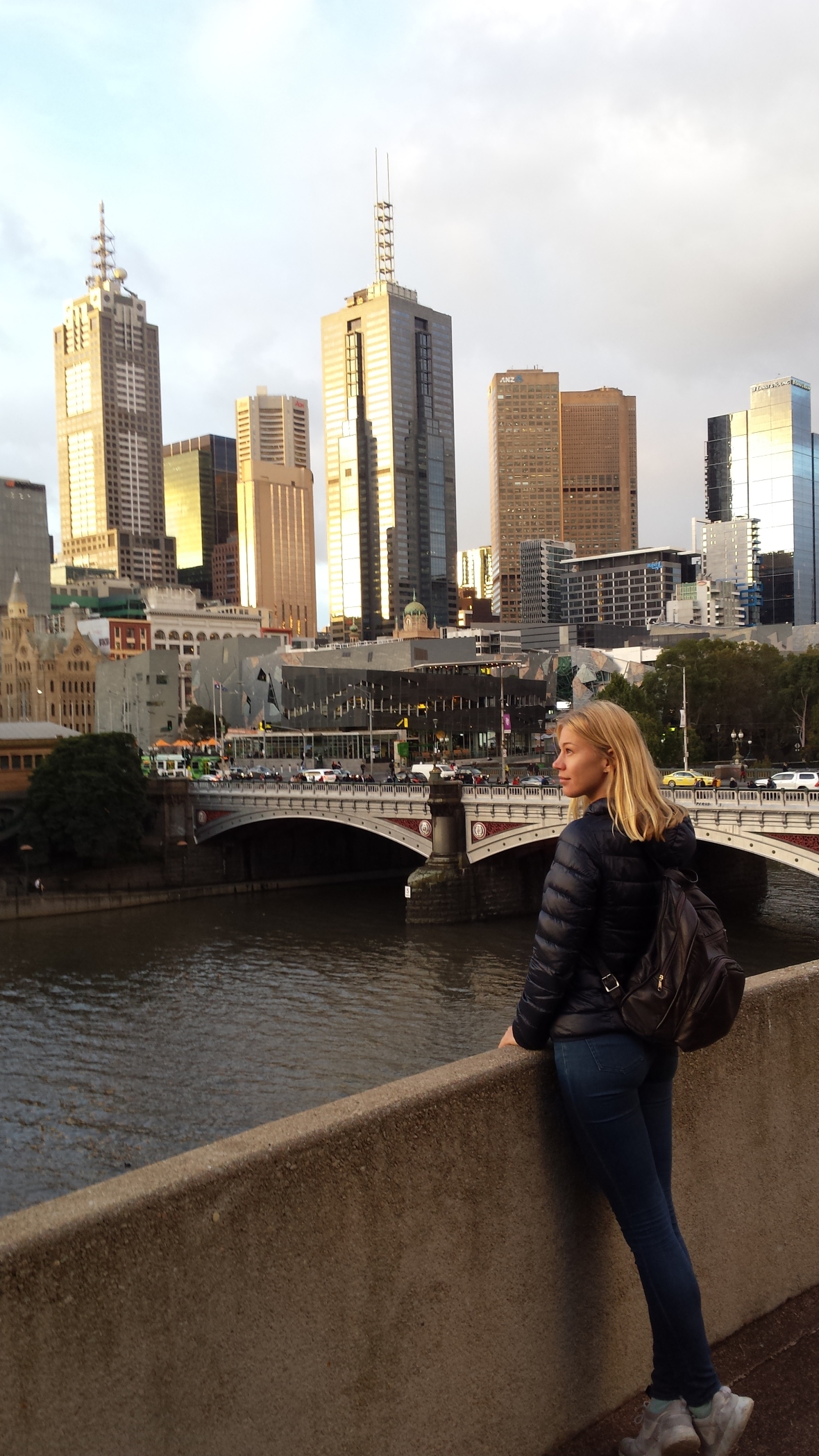 view over the Yarra river